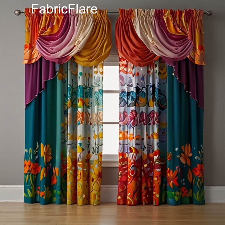 Colorful Curtain Designs